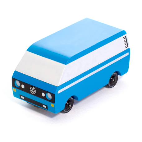 Van diesel Volkswagen T3 Bleu 2 - vertbaudet enfant 