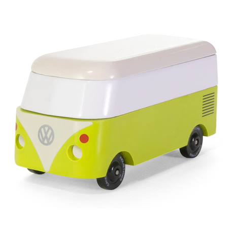 Van Diesel Volkswagen T1 Bleu+Orange+Vert 6 - vertbaudet enfant 