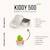 3 boîtes à gouter inox kiddy 500 ml léopard Multi-coloured 2 - vertbaudet enfant 