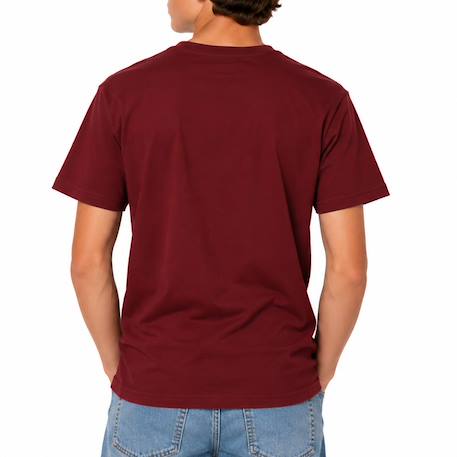 T-shirt à manches courtes garçon Blanc+Bleu+Bordeaux+Kaki+Marine+Noir 9 - vertbaudet enfant 