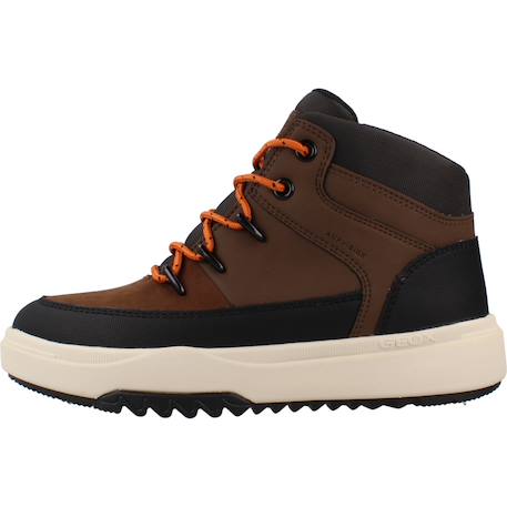 Basket garçon zippée j bunshee Bleu+Marron+Marron c6006+Vert 14 - vertbaudet enfant 