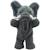 Marionnette bébé éléphant en plastique recyclé Gris 1 - vertbaudet enfant 