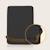Organisateur de siège auto seatorganiser avec 5 poches, support tablette jusqu’à 13' et revêtement imperméable Black+Grey 11 - vertbaudet enfant 