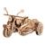 La Moto Volante de Hagrid – Mini maquette en bois avec side-car à assembler Marron 1 - vertbaudet enfant 
