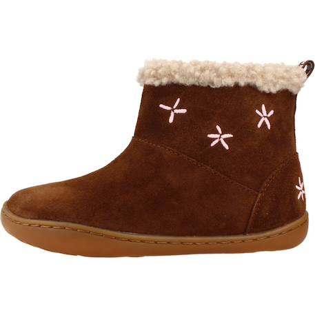 Bottes fille modèle peu fw Marron 2 - vertbaudet enfant 