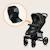 Coussin réducteur universel seatliner pour poussette, hydrophobe, réversible et lavable Black+Grey 3 - vertbaudet enfant 