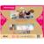Affiche géante à décorer enfant licorne pixelation art Rose 6 - vertbaudet enfant 