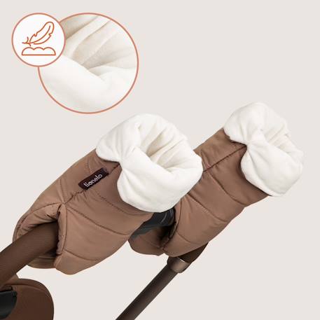 Chauffe-main universel handmuff oli pour poussette, imperméable Black+Nutty 10 - vertbaudet enfant 