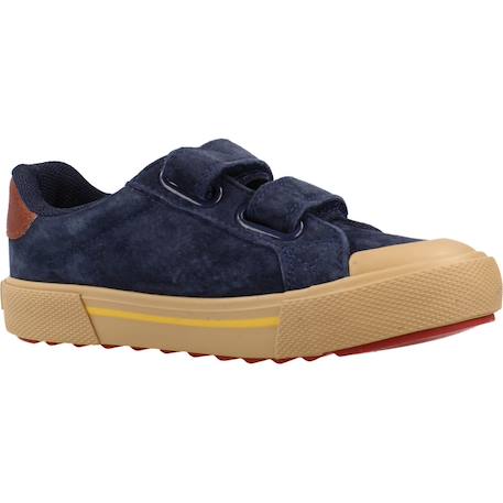 Basket garçon modèle 1065201v Bleu marino+Vert kaki 5 - vertbaudet enfant 