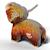 Puzzle 3d - vache des hautes landes Marron 5 - vertbaudet enfant 
