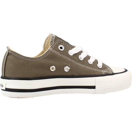 Baskets enfant garçon en textile Vert kaki 1 - vertbaudet enfant 