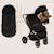 Chancelière universelle oli pour poussette, imperméable de +5 à -20 °c avec filtre uv Black+Nutty 2 - vertbaudet enfant 