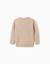 Pull en maille avec pingouin jacquard Beige+Rouge 2 - vertbaudet enfant 