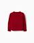 Pull en maille avec pingouin jacquard Beige+Rouge 5 - vertbaudet enfant 