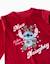Pyjama de Noël en velours à manches longues avec imprimé stitch Rouge 3 - vertbaudet enfant 