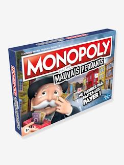 Jouet-Jeux de société-Jeux classiques et de réflexion-Monopoly "Mauvais perdants" Hasbro