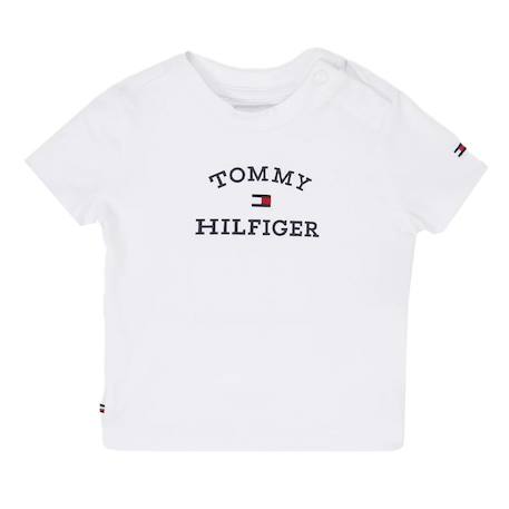 T-shirt garçon bébé à manches courtes Blanc 1 - vertbaudet enfant 