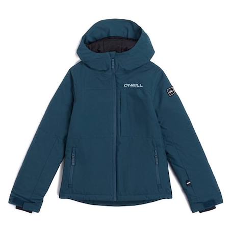Manteau de ski junior lite snow avec capuche Bleu 1 - vertbaudet enfant 