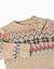 Pull en maille avec motif jacquard Beige+Bleu foncé 3 - vertbaudet enfant 