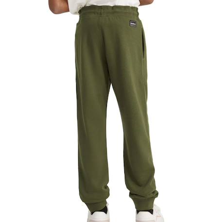 Jogging garçon logo Kaki 3 - vertbaudet enfant 