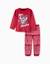 Pyjama de Noël en velours à manches longues avec imprimé stitch Rouge 1 - vertbaudet enfant 