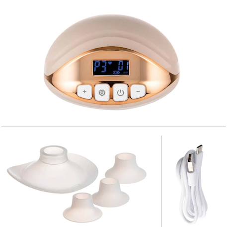Tire-lait électrique mains libres portable  lovi smartsense duo Beige 5 - vertbaudet enfant 