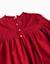 Robe en sergé à manches longues avec motif étoile en velours Rouge 3 - vertbaudet enfant 