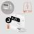 Aspirateur nasal électrique babyair flow sans fil avec 9 niveaux d’aspiration, veilleuse et 3 embouts White 5 - vertbaudet enfant 