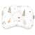 Coussin cale-tête ergonomique réversible en coton forest Écru 1 - vertbaudet enfant 