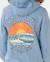 Sweat à capuche zippé hazey days garçon Bleu marine foncé+Denim délavé 11 - vertbaudet enfant 