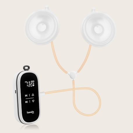 Tire-lait double mains libres twee free 3 phases avec 9 niveaux et autonomie jusqu’à 120 min White 2 - vertbaudet enfant 