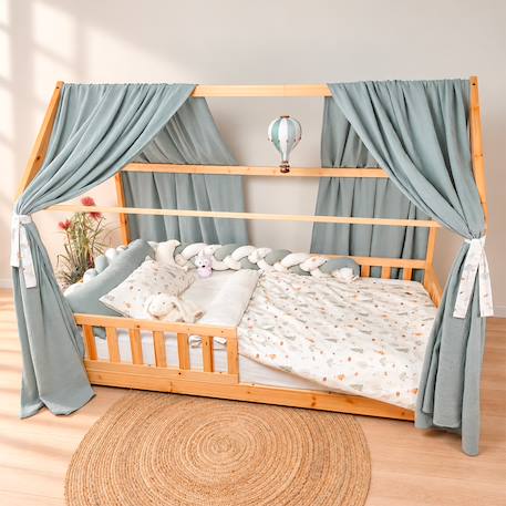 Housse de couette réversible forest Écru 3 - vertbaudet enfant 