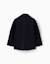 Manteau à effet laine avec poches devant Bleu foncé 2 - vertbaudet enfant 
