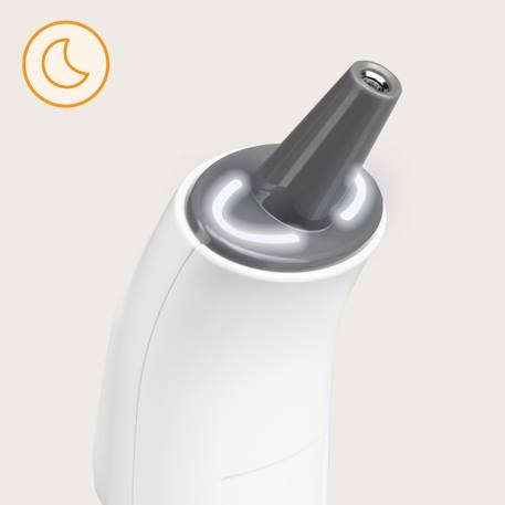 Thermomètre infrarouge sans contact feverscan avec mesure en 1 seconde, 4 modes et mémoire de 40 mesures White 4 - vertbaudet enfant 