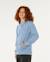 Sweat à capuche zippé hazey days garçon Bleu marine foncé+Denim délavé 8 - vertbaudet enfant 