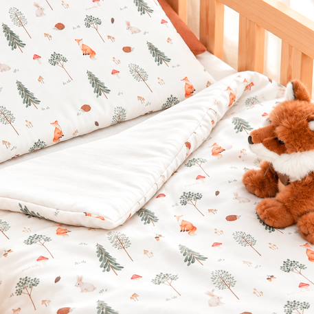 Couette et oreiller enfant prêt à dormir forest Écru 5 - vertbaudet enfant 