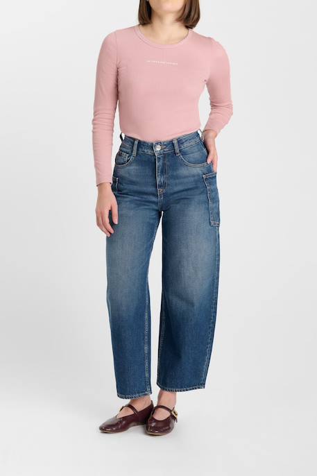 Jeans loose, large nala, longueur 34 Blue 1 - vertbaudet enfant 