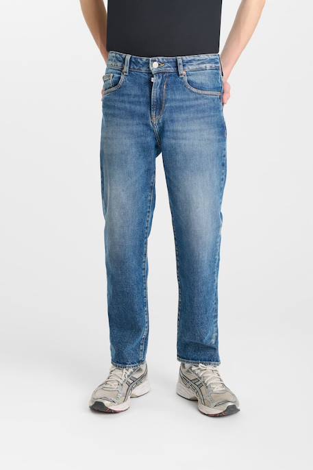 Jeans droite swann, longueur 34 Blue 1 - vertbaudet enfant 