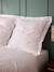Taie d'oreiller percale de coton brodée 'aglaé' Blanc 1 - vertbaudet enfant 