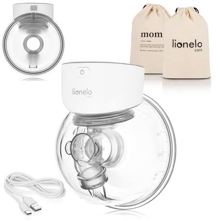 Tire-lait sans fil mains libres fidi free simple avec 9 niveaux, 5 téterelles et autonomie 180 min Transparent 1 - vertbaudet enfant 