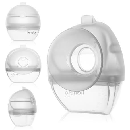 Collecteur de lait 2en1 milky avec fonction tire-lait manuel, capacité 60 ml et forme anatomique Transparent 1 - vertbaudet enfant 
