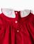 Robe en sergé à manches longues avec motif étoile en velours Rouge 3 - vertbaudet enfant 