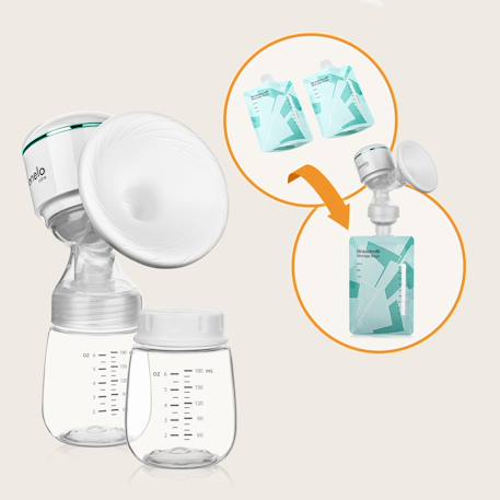 Tire-lait sans fil fidi plus 3 phases avec 9 niveaux, minuteur et autonomie 150 min Transparent 6 - vertbaudet enfant 