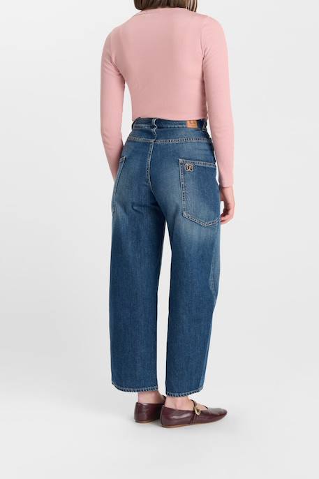 Jeans loose, large nala, longueur 34 Blue 4 - vertbaudet enfant 
