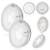 Lot de 2 collecteurs de lait milky plus 40 ml avec étui, forme anatomique et stérilisables Transparent 1 - vertbaudet enfant 