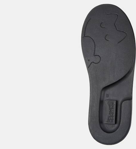 Ballerines fille en cuir duet twins Noir 008 5 - vertbaudet enfant 