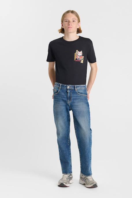 Jeans droite swann, longueur 34 Blue 2 - vertbaudet enfant 