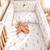 Drap housse en satin de coton forest Écru 4 - vertbaudet enfant 