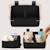 Organisateur de lit bébé sidepocket imperméable avec 3 compartiments et fermeture zippée Beige+Black+Grey 8 - vertbaudet enfant 