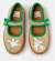 Ballerines fille cuir kiddo Vert brun clair 004 3 - vertbaudet enfant 